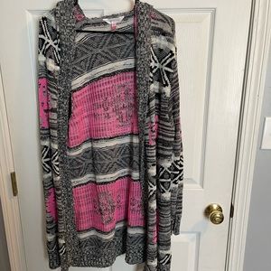 No Boundaries Cardigan w/ Hood